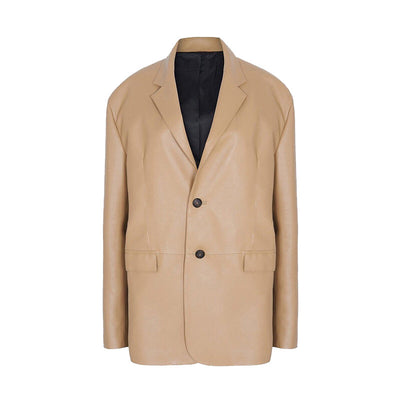 Cardigan Suelto de Cuero Proteína para Mujer - Chaqueta Casual de Manga Larga - Image 6
