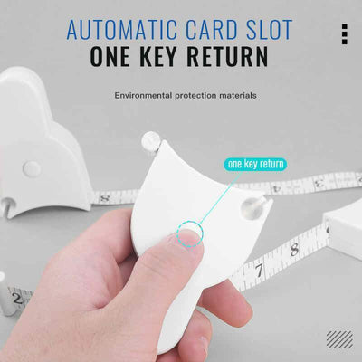 Cinta Métrica Automática en Forma Y con Cuero - Image 2