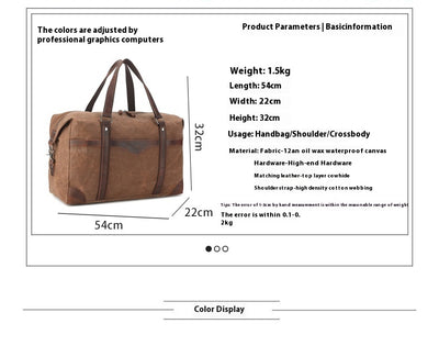 Bolsa de Viaje de Gran Capacidad Unisex para Hombres y Mujeres - Image 9