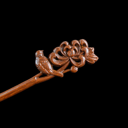 Pinza de Sándalo Dorado para Peinados - Accesorio Diario Elegante - Image 8