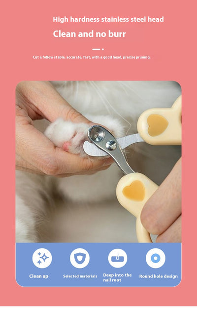 Tijeras de Uñas para Gatos con Protector Anti-corte y Línea de Sangre - Image 13