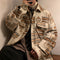 Abrigo Masculino Oversized de Lã - Jaqueta Casual Solta