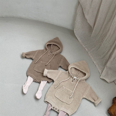 Pijama Enterizo con Capucha y Bolsillos para Bebés - Image 19