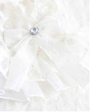 Vestido de Encaje para Mascotas Pequeñas - Falda de Boda Elegante - Image 2