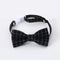 Black Plaid Bow Tie S