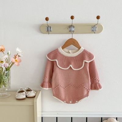 Jumpsuit de Lana con Cuello Volante - Image 13