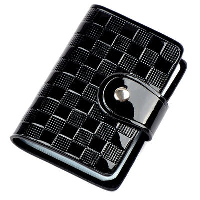 Cartera Ejecutiva de Cuero Charol para Tarjetas, Documentos y Llaves - Image 11