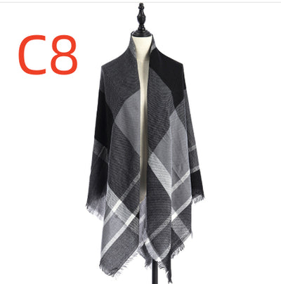 Pashmina Reversible Talla Grande - Chal Doble Cara Suave y Versátil - Image 47