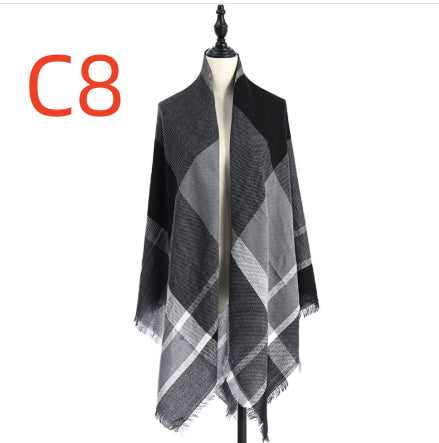 Pashmina Reversible Talla Grande - Chal Doble Cara Suave y Versátil - Image 47