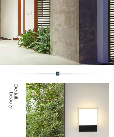 Lámpara LED Impermeable para Balcón y Jardín - Diseño Moderno Minimalista - Image 23