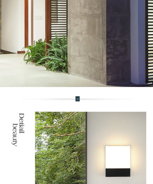 Lámpara LED Impermeable para Balcón y Jardín - Diseño Moderno Minimalista - Image 23