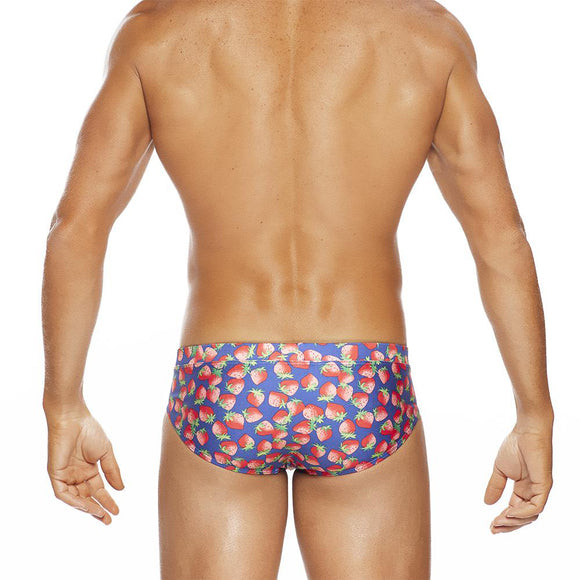 Bóxers para Hombre con Diseño Fresa Divertido y Cómodo