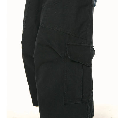 Shorts de Trabajo Vintage Estilo Americano con Bolsillos Grandes - Image 17