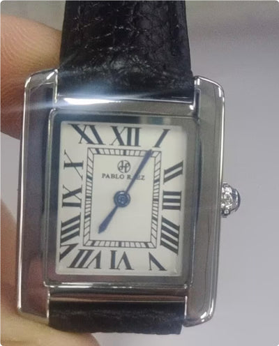 Reloj de Pulsera Mujer Cuadrado Esfera Romana Cuarzo - Image 27