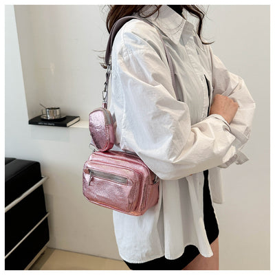 Bolsa Crossbody Cuadrada Estilo Occidental con Correa Ancha - Práctica y Elegante - Image 32