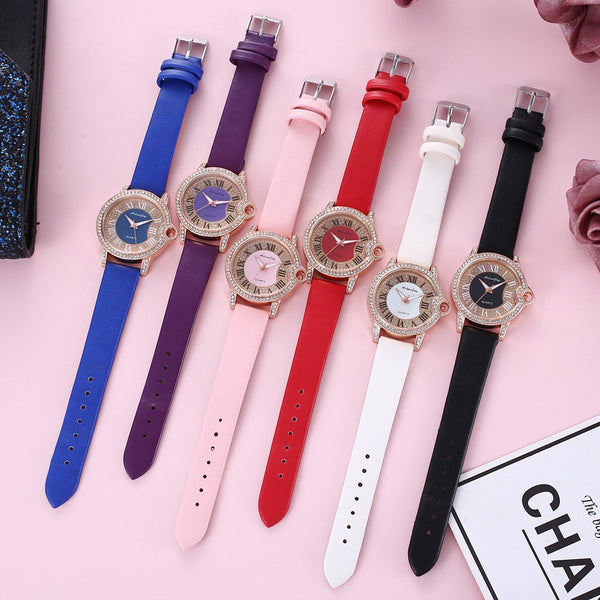Reloj Minimalista de Temperamento Coreano con Diseño Clásico