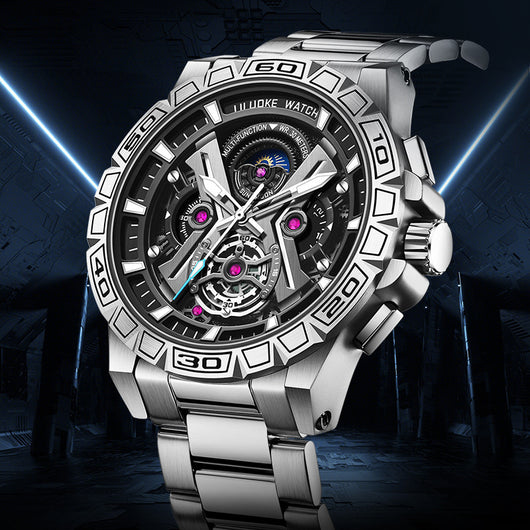 Reloj Inteligente Hueco Luminoso Resistente al Agua