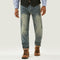 Jeans Holgados Retro a Rayas para Hombre