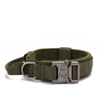Collar Táctico Resistente de Nylon para Perros Medianos y Grandes Ajustable para Exterior - Image 10