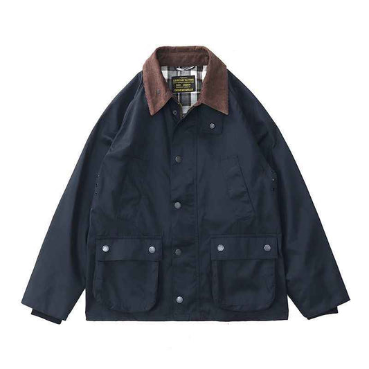 Chaqueta Safari Vintage Desgastada con Múltiples Bolsillos - Image 2