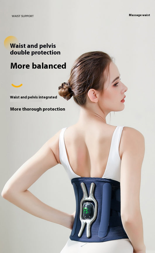 Cinturón Lumbar con Masaje Vibratorio y Compresa Térmica - Image 10