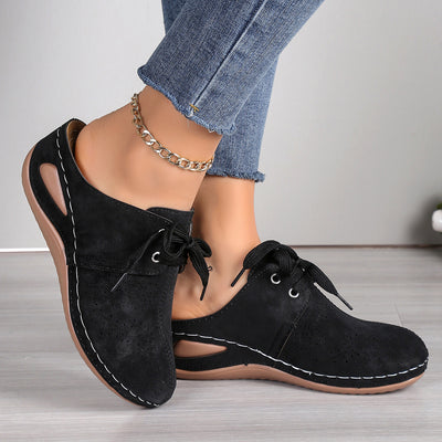 Sandalias Deportivas Mujer Verano con Cuña y Encaje - Chanclas Huecas Transpirables - Image 20