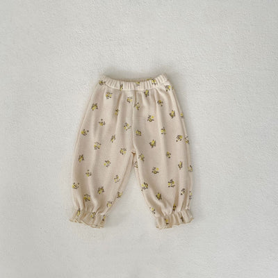 Pantalones Largos Elásticos con Estampado Waffle y Ajuste en Tobillo - Image 7
