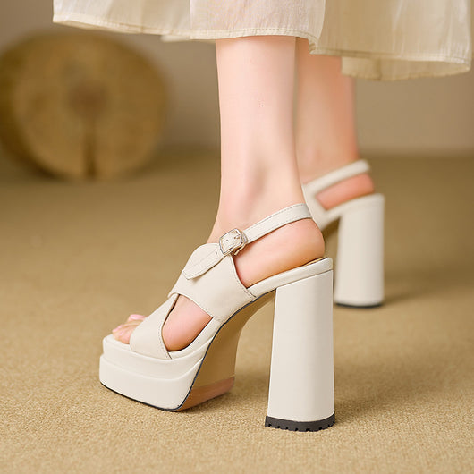 Sandalias Peep Toe Personalizadas para Mujer - Image 4
