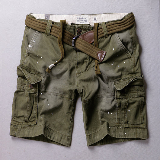 Pantalones Cortos Cargo Camuflaje Talla Grande para Hombre - Image 16