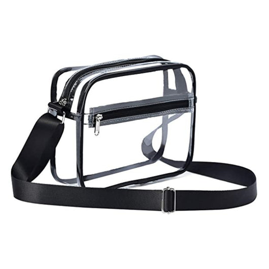 Bolsa Mensajera Transparente para Viajes y Transporte - Image 3