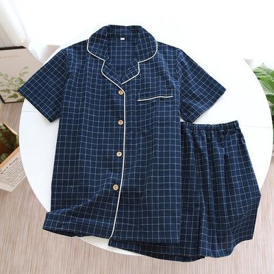 Conjunto de Pijama Camisón a Cuadros - Image 46