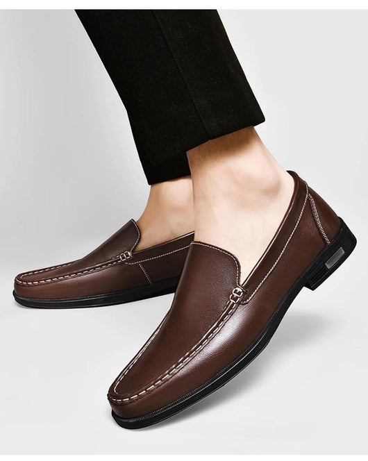 Mocasines de Cuero Auténtico Cómodos Transpirables para Negocios - Image 13