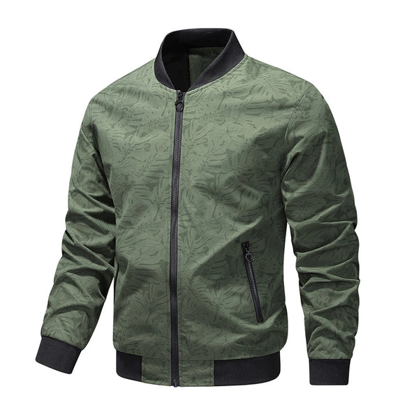 Chaqueta Casual para Hombre Primavera Otoño - Diseño Moderno con Bolsillos