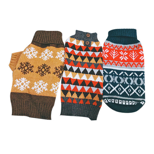 Ropa Navideña para Perros y Gatos con Diseño de Copo de Nieve - Image 11