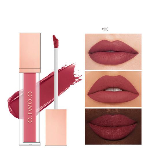 Brillo Labial Mate Terciopelo 18 Colores - Fórmula Larga Duración Anti-transferencia - Image 36