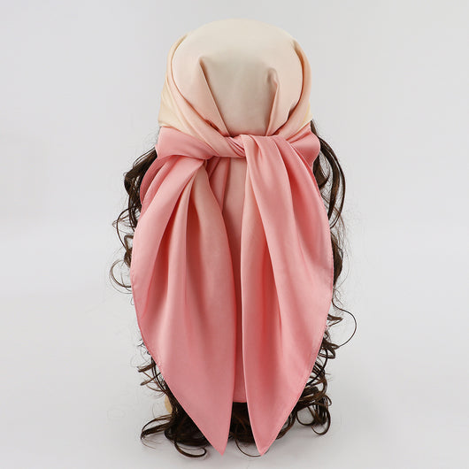 Pañuelo de Seda Artificial Degradado 90cm - Accesorio Versátil para Cualquier Estilo - Image 11