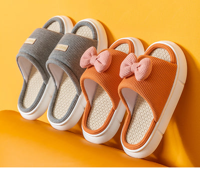 Pantuflas de Lino y Algodón para Todas las Estaciones - Image 23