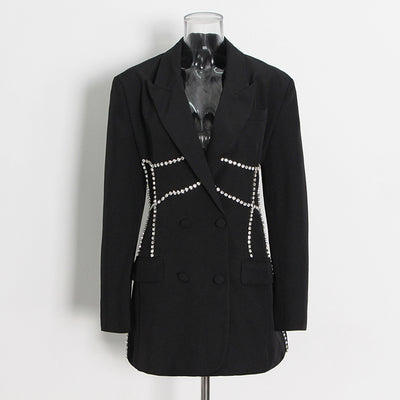 Vestido Sastre Corto Doble Botonadura - Diseño Elegante y Versátil - Image 7