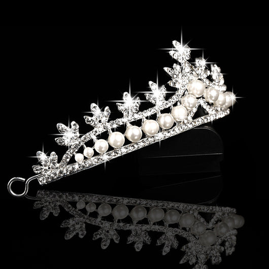 Corona de Perlas para Novia - Joyería para el Cabello - Image 9