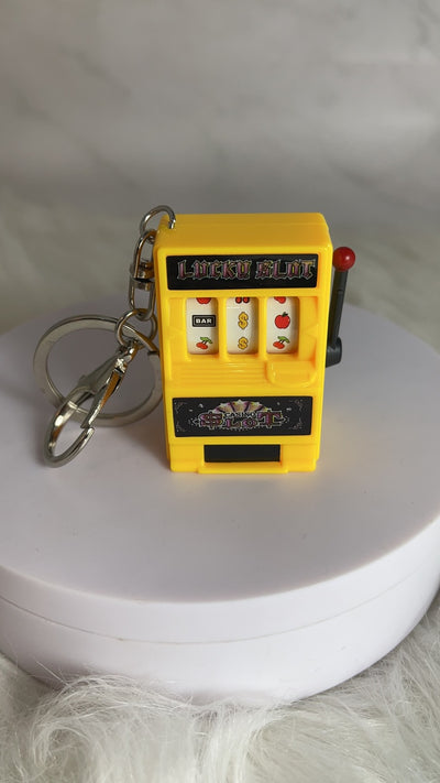 Llavero Tragamonedas Digital Mini Frutas - Juego de Lotería Portátil - Image 29