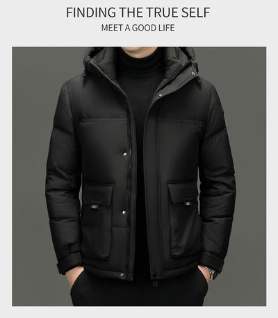 Chaqueta Acolchada de Plumón para Invierno - Image 14