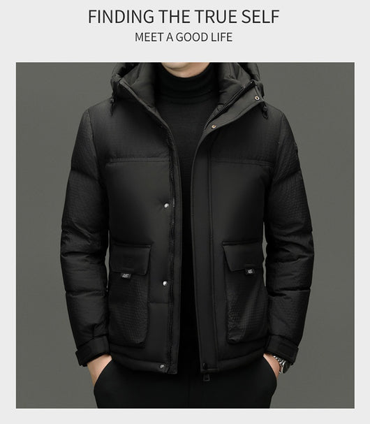 Chaqueta Acolchada de Plumón para Invierno - Image 14