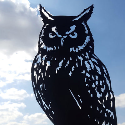 Veleta de Búho Acero Inoxidable Estilo Europeo Decoración Hierro Forjado - Image 8