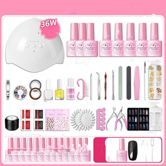 Kit Completo de Manicura Profesional con Pegamento para Uñas - Set de Herramientas para Principiantes - Image 5