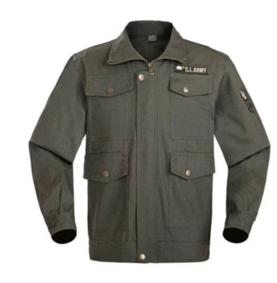 Chaqueta de Trabajo para Hombre - Traje de Protección Laboral Primavera Otoño - Image 6