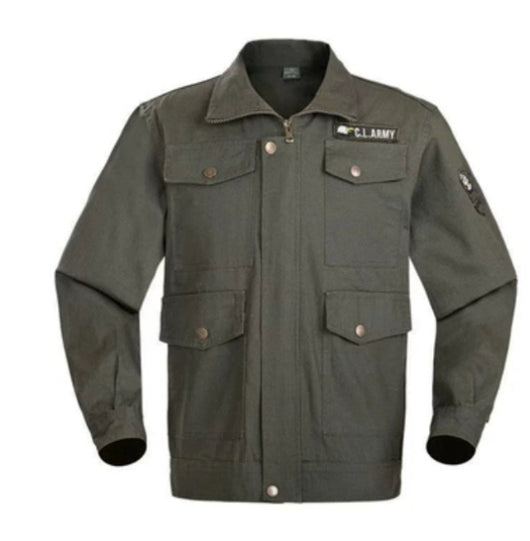 Chaqueta de Trabajo para Hombre - Traje de Protección Laboral Primavera Otoño - Image 6