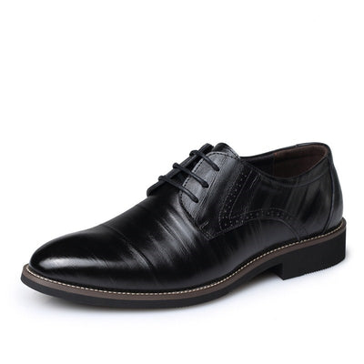 Zapatos de Cuero Formal para Hombre Talla Grande - Image 3