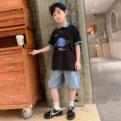 Trajes Cortos de Verano para Niños - Ropa Elegante y Fresca - Image 8