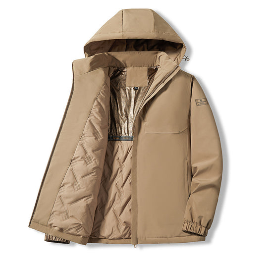 Chaqueta Impermeable Térmica con Sensor de Temperatura para Otoño e Invierno - Image 2
