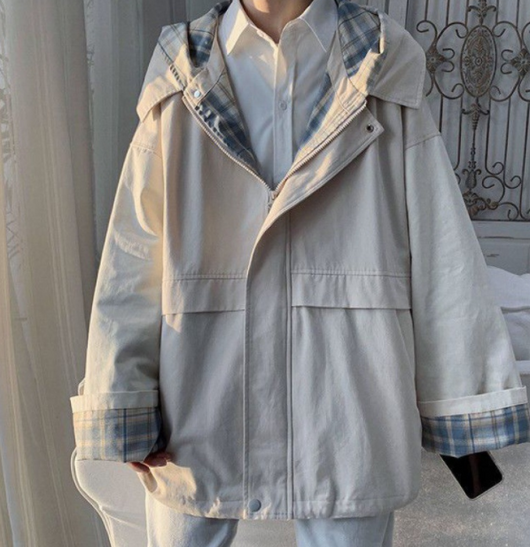 Chaqueta Holgada Estilo Hong Kong - Abrigo Coreano Oversized - Image 7